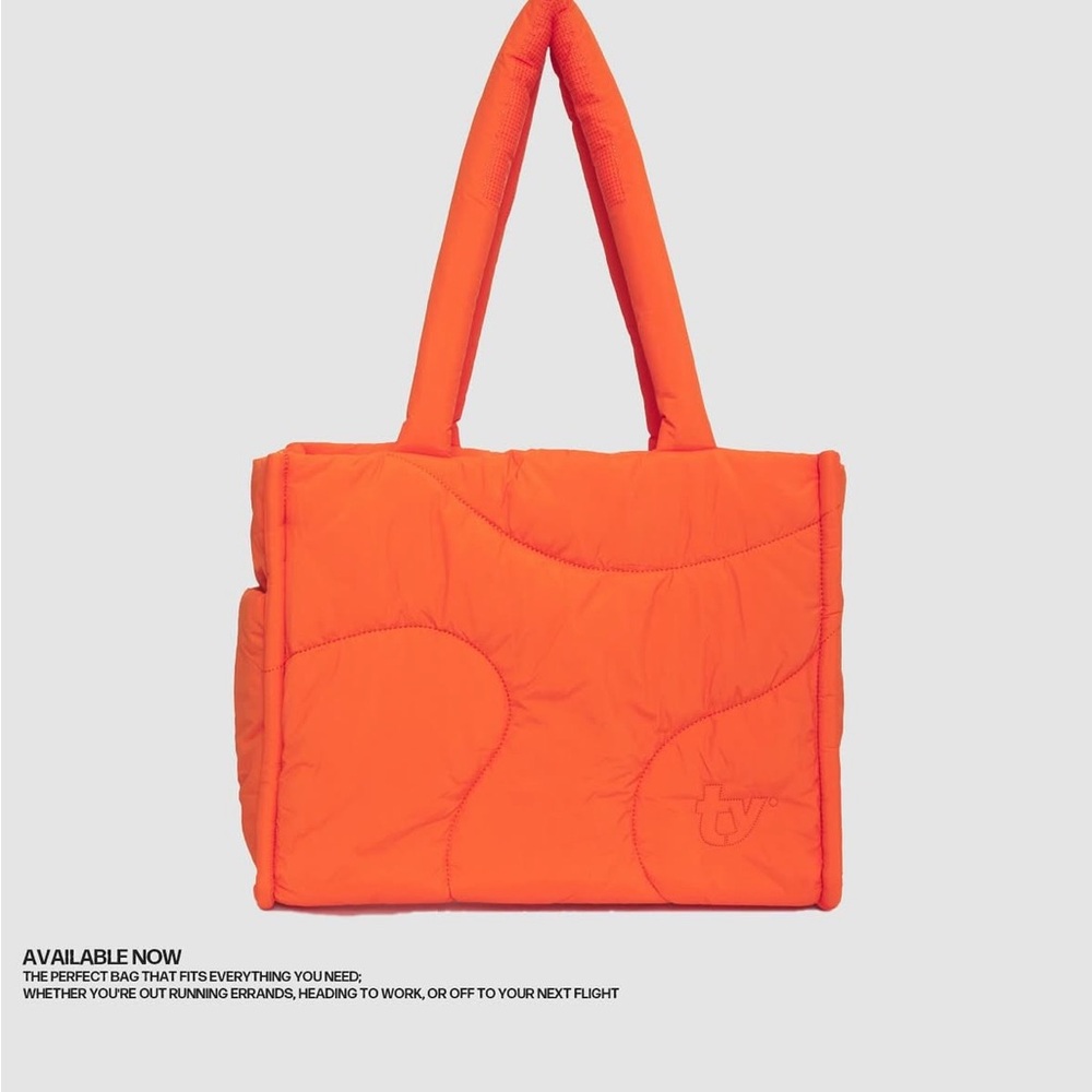 NWT ThirtyYears Orange Drift Tote Bag. Limited Edition. SOLD OUT ONLINE.